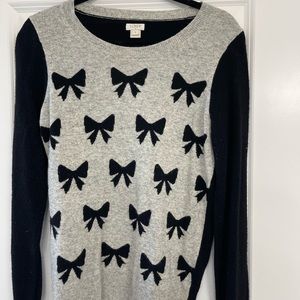 JCrew Bow Sweater